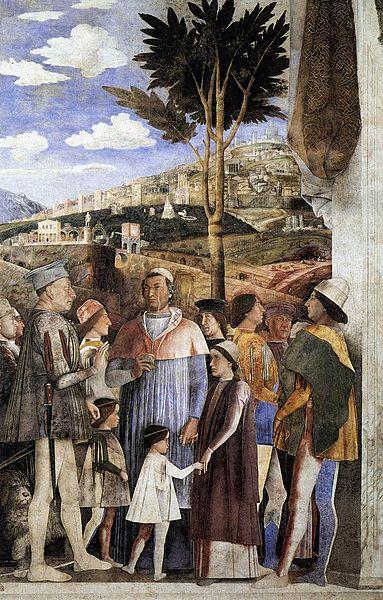 Andrea Mantegna The Meeting Spain oil painting art